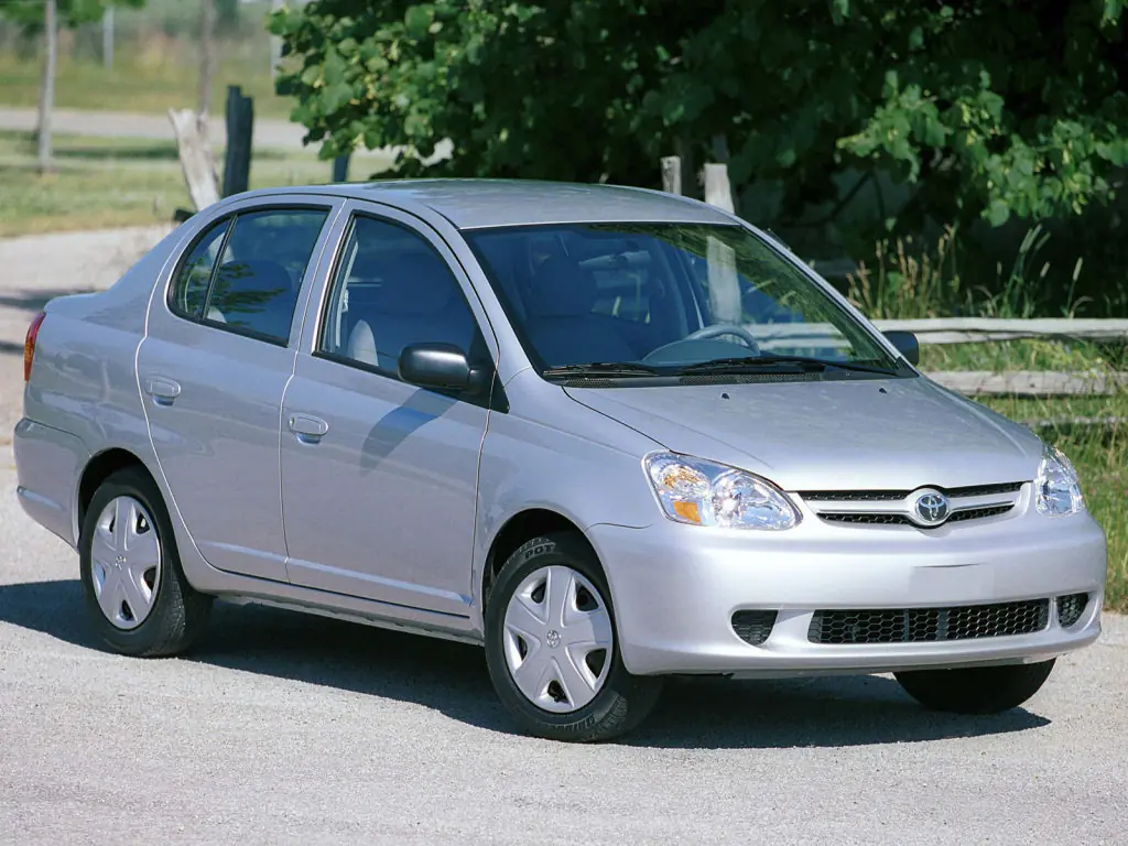 Toyota Echo (NCP12L) 1 поколение, рестайлинг, седан (12.2002 - 02.2006)